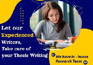 Thesis writing services in India