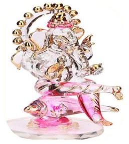 Designer Crystal Ganesha Showpiece