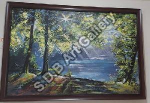 39X27 Inch Nature Canvas Paintings