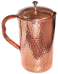 Hammered Copper Water Jug