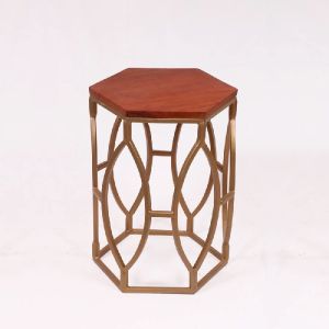 Hexagon Side Table