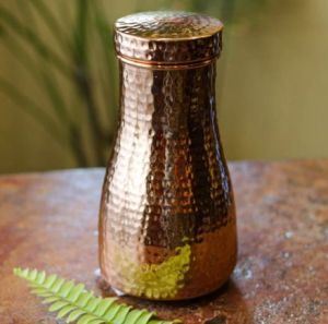 Polished Copper Sugar Pot