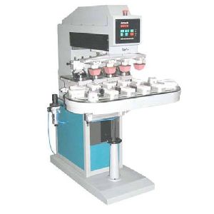 Sealed Ink Cup Four Color Pad Printing Machine