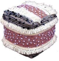 Macrame Pouf