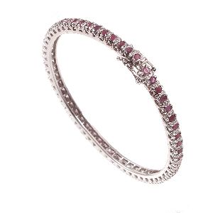 925 Sterling Silver Thanksgiving Ruby Bracelets