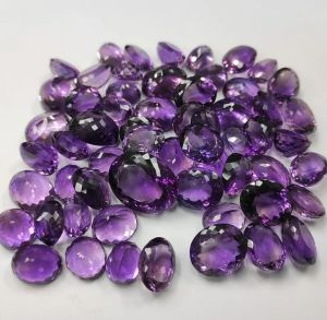 Amethyst Faceted Amethyst Loose Gemstones