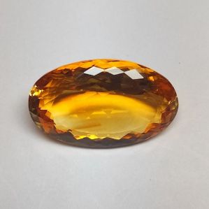 Natural Citrine  AAA Quality 100% Brandi Cut Oval Shape Loose Cut Gemstone