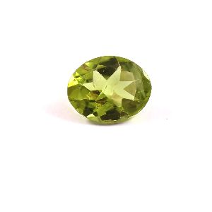 Natural Peridot Oval Shape Faceted 2.00 Carts Loose Gemstones