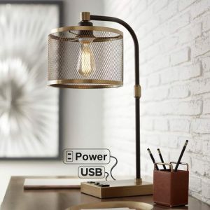 Brass Table Top Lamp