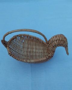 Bamboo Duck Shaped Basket