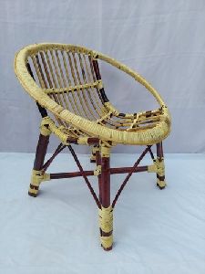 Round Cane Baby Chair