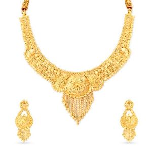 Traditional Gold Necklace set