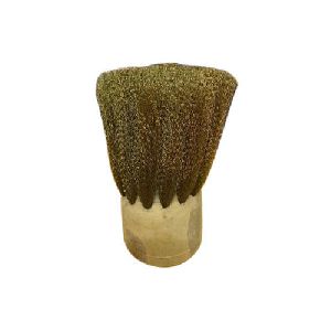 Brass Wire Cup Bottom Brush