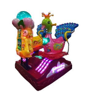 2 Seater Peacock Kiddy Ride