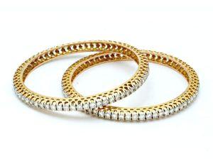 Diamond Bangles