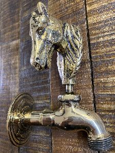 brass bathroom taps