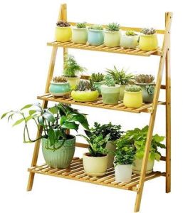 TEAK WOOD PLANT STAND