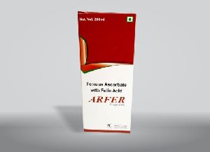 Arfer Ferrous Ascorbate Folic Acid Syrup