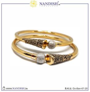 Gold Kadli Bangles