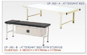 Attendant Bed With Storage