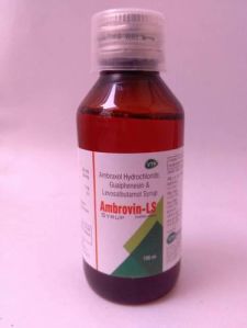 Allopathic Ambroxol HCL Guaiphenesin Levosalbutamol Syrup