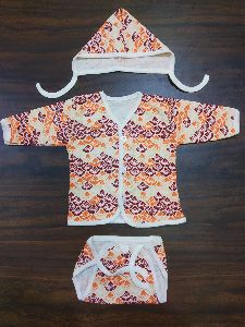 Born baby Dress 3 - Piece Set