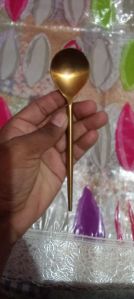 Brass teaspoon