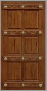 All kinds of wooden doors