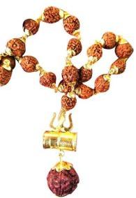 Trishul Rudraksha Mala