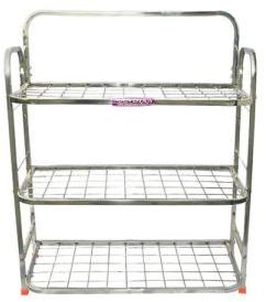 Stainless Steel Shoe Rack