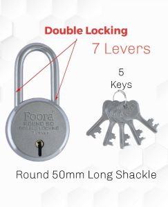 Foora Round 50 LS Padlock