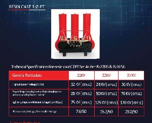 Resin Cast Three phase Potential Transformer