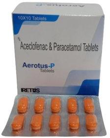 Aceclofenac Paracetamol Tablets