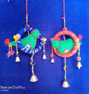 Handicraft Wall Hanging Parrot Ring