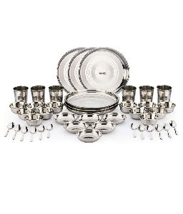 Stainless Steel Dinner Set