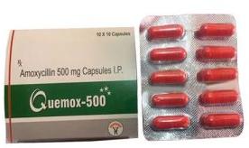 AMOXYCILLIN 500 MG CAPSULES