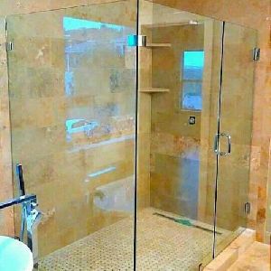 Cubicle shower glass