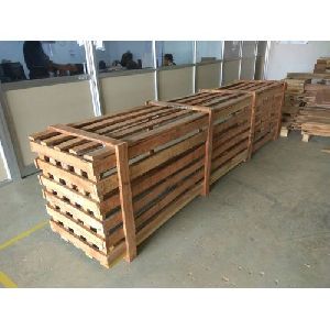 Industrial wooden crate