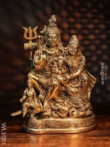 Brass Shiv Parivar Idol