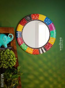 hand painted mirrors