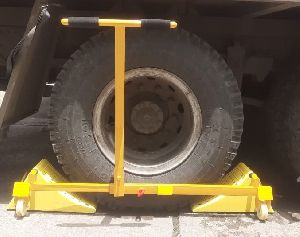 Adjustable Wheel Chock Stand / Trolley for MHCV Wheel chocks