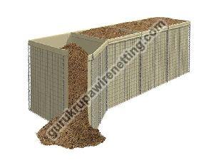 Portable Collapsible Protective Wall Basket