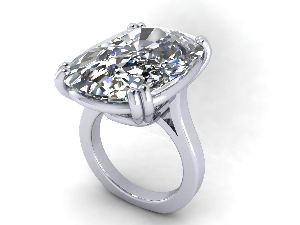 Moissanite Diamond Ring