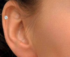 Small Diamond Earrings
