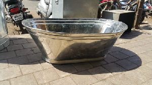 steel bathtub