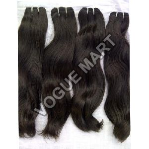 Natural Double Drawn Straight Hair