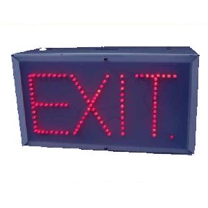 led exit light