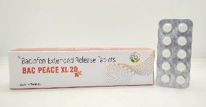 Baclofen 20mg Extended Release Tablets