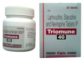 Triomune 40 Mg Tablets