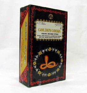 Golden Cobra Herbal Incense Sticks